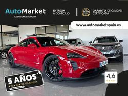 Rojo Usado 2023 Porsche Taycan GTS Berlina | 109.000 €