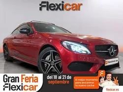 Rojo Usado 2017 Mercedes C300 Descapotable | 32.990 € (Precio justo)