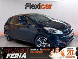 Negro Usado 2018 Peugeot 208 GT-line Utilitario | 10.490 € (Un poco caro)