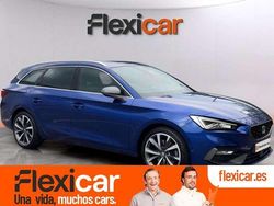 Azul Usado 2021 Seat Leon ST FR Familiar | 15.750 € (Super precio)