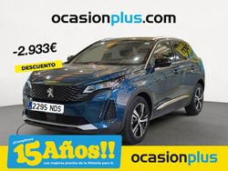 Azul Usado 2024 Peugeot 3008 GT SUV | 26.400 € (Precio justo)