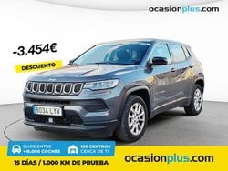 Gris Usado 2022 Jeep Compass Longitude SUV | 21.390 € (Un poco caro)