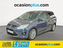 Gris Usado 2014 Ford C-MAX Titanium Monovolumen | 10.990 € (Precio justo)