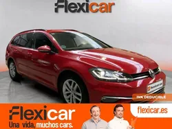 Rojo Usado 2020 VW Golf VII Advance Familiar | 19.490 € (Precio justo)