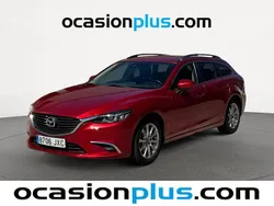 Rojo Usado 2017 Mazda 6 Style+ Familiar | 16.490 € (Un poco caro)