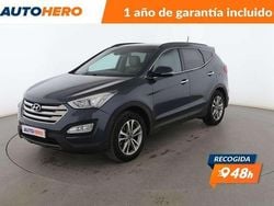 Azul Usado 2015 Hyundai Santa Fe Style SUV | 18.599 € (Caro)