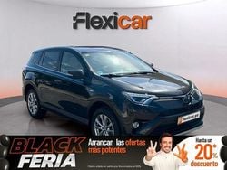 Negro Usado 2016 Toyota RAV4 Hybrid Executive SUV | 21.990 € (Un poco caro)