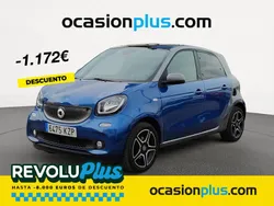Azul Usado 2019 Smart ForFour Electric Drive Berlina | 12.900 € (Precio justo)