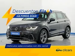 Gris Usado 2021 VW Tiguan R-line SUV | 31.690 € (Precio justo)