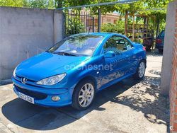 Azul Usado 2002 Peugeot 206 Descapotable | 4200 € (Caro)