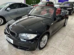 Negro Usado 2008 BMW 118 Cabriolet Descapotable | 8600 € (Precio justo)