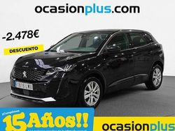 Negro Usado 2022 Peugeot 3008 Active Monovolumen | 15.864 € (Super precio)