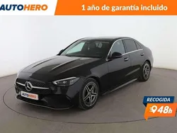 Negro Usado 2022 Mercedes C220 AMG line Berlina | 37.618 € (Precio justo)