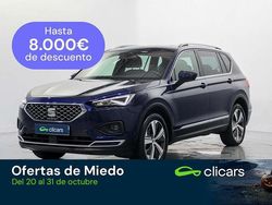 Azul Usado 2021 Seat Tarraco XCELLENCE SUV | 25.490 € (Precio justo)