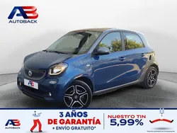 Azul Usado 2020 Smart ForFour Electric Drive | 11.950 € (Precio justo)
