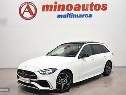Blanco Usado 2023 Mercedes C300 AMG line Familiar | 39.990 €