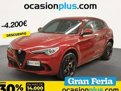 Rojo Usado 2018 Alfa Romeo Stelvio Quadrifoglio SUV | 42.000 € (Precio justo)