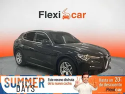 Negro Usado 2018 Alfa Romeo Stelvio Executive SUV | 19.990 € (Precio justo)