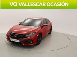 Rojo Usado 2021 Honda Civic Elegance Berlina | 21.200 € (Precio justo)