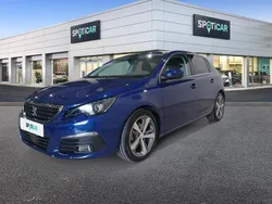 Azul Usado 2018 Peugeot 308 Allure Berlina | 12.750 € (Precio justo)