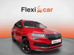 Rojo Usado 2019 Skoda Karoq SportLine SUV | 17.990 € (Precio justo)