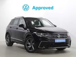 Negro Usado 2021 VW Tiguan R-line SUV | 32.300 € (Un poco caro)