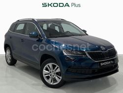Azul Usado 2021 Skoda Karoq Ambition SUV | 21.150 € (Precio justo)