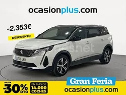 Blanco Usado 2022 Peugeot 5008 GT Monovolumen | 25.450 € (Un poco caro)