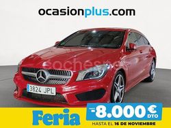 Rojo Usado 2016 Mercedes CLA200 Shooting Brake Familiar | 19.200 € (Precio justo)