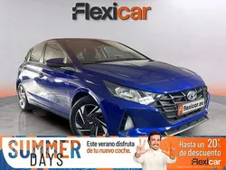 Azul Usado 2023 Hyundai i20 Berlina | 17.590 € (Precio justo)