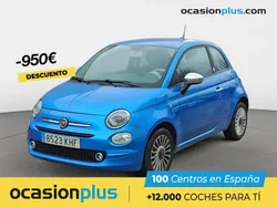 Azul Usado 2018 Fiat 500 Lounge Utilitario | 10.450 € (Un poco caro)
