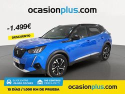 Azul Usado 2021 Peugeot 2008 GT SUV | 16.490 € (Precio justo)