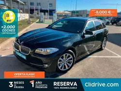 Negro Usado 2011 BMW 520 Familiar | 7490 € (Super precio)