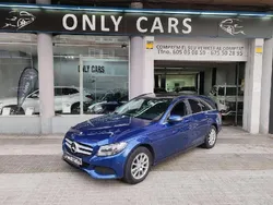 Azul Usado 2017 Mercedes C200 Berlina | 16.990 € (Buen precio)