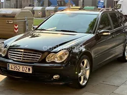 Negro Usado 2006 Mercedes C180 Sport Edition Familiar | 3000 € (Super precio)