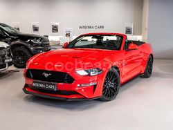 Rojo Usado 2022 Ford Mustang GT Convertible Descapotable | 45.900 € (Buen precio)