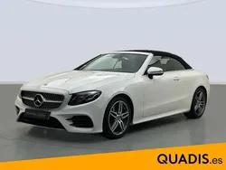 Blanco polar Usado 2018 Mercedes E220 Descapotable | 34.900 € (Buen precio)