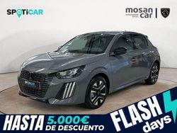 Gris Usado 2024 Peugeot 208 Allure Utilitario | 16.500 € (Precio justo)