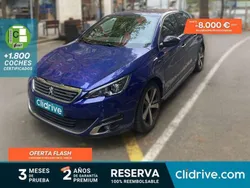 Azul Usado 2015 Peugeot 308 GT-line Utilitario | 11.790 € (Un poco caro)