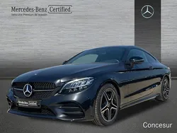Gris Usado 2022 Mercedes C200 Coupe | 35.900 € (Buen precio)