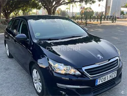 Azul Usado 2014 Peugeot 308 Access Familiar | 6200 € (Precio justo)