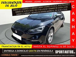 Negro Usado 2021 Seat Leon FR Berlina | 16.990 € (Buen precio)