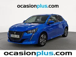 Azul Usado 2021 Peugeot 208 Allure Utilitario | 15.264 € (Precio justo)