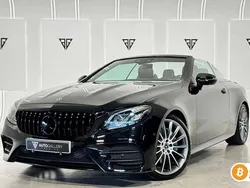 Negro Usado 2018 Mercedes E220 Descapotable | 43.900 € (Caro)
