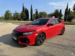 Rojo Usado 2018 Honda Civic Elegance Berlina | 20.000 € (Precio justo)