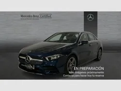 Azul denim Usado 2021 Mercedes A200 AMG line Berlina | 26.990 € (Super precio)