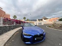 Azul Usado 2021 BMW 420 Descapotable | 39.900 € (Precio justo)