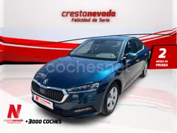 Azul Usado 2021 Skoda Octavia Ambition Berlina | 18.990 € (Precio justo)