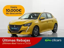 Naranja Usado 2021 Peugeot 208 Active Utilitario | 12.390 € (Precio justo)