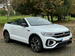 Blanco Usado 2024 VW T-Roc Cabriolet R-line Descapotable | 39.998 € (Caro)